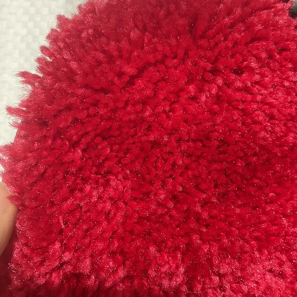 Spring maid red bath rug various sizes rubber backed nwt vintage new old stock